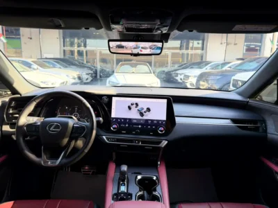 2023 Lexus RX-Series RX 500h F Sport 4 Cylinders Hybrid Engine Black Red SUV European Specs