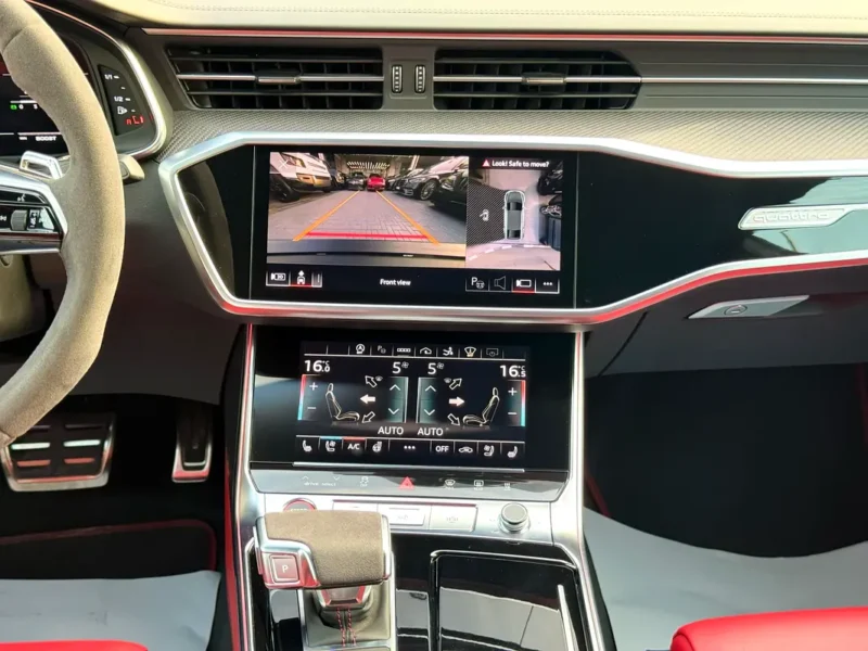 2021 Audi S7/RS7 4.0 TFSI Quattro 8 Cylinders Petrol Engine White Red Sedan Automatic