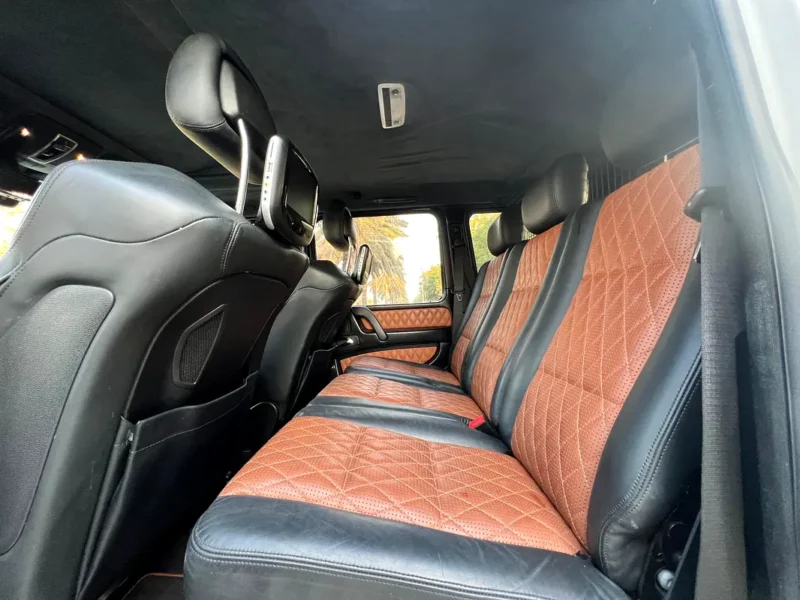 2013 Mercedes-Benz G-Class G 63 AMG 8 Cylinders Petrol Engine White Brown SUV GCC Specs