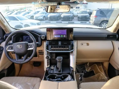 2026 Toyota Land Cruiser GXR 3.5 Litres 6 Cylinders Hybrid Engine White Beige SUV GCC