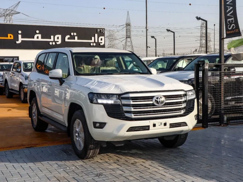 2026 Toyota Land Cruiser GXR 3.5 Litres 6 Cylinders Hybrid Engine White Beige SUV GCC
