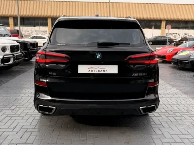 2021 BMW X5 M50i 8 Cylinders Petrol Engine Blue Brown SUV GCC Specs Automatic