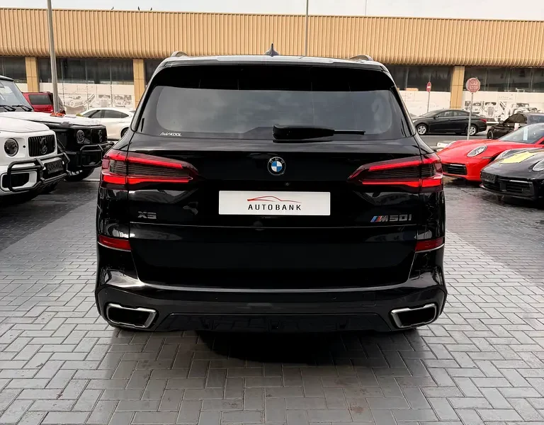 2021 BMW X5 M50i 8 Cylinders Petrol Engine Blue Brown SUV GCC Specs Automatic