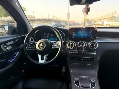 2020 Mercedes-Benz GLC Coupe GLC 300 AMG 4MATIC 4 Cylinders Engine Black Brown Coupe