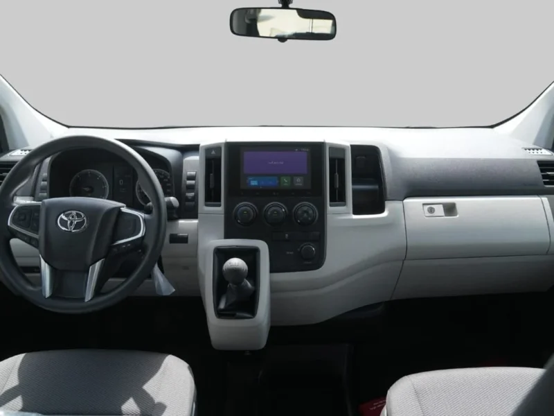 2026 Toyota Hiace High Roof 2.8 Litres 4 Cylinders Diesel Engine White Grey Manual GCC