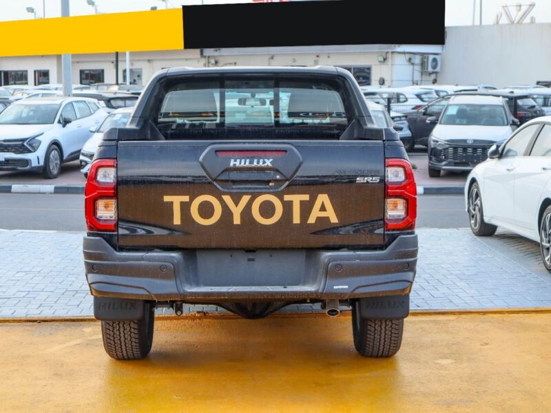 2026 Toyota Hilux Adventure 4.0 Litres V6 Petrol Engine Black Pickup Truck GCC Specs