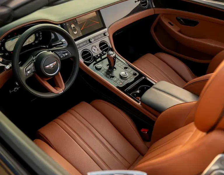 2026 Bentley Continental GTC 8 Cylinders Petrol Engine Green Brown Convertible GCC Specs