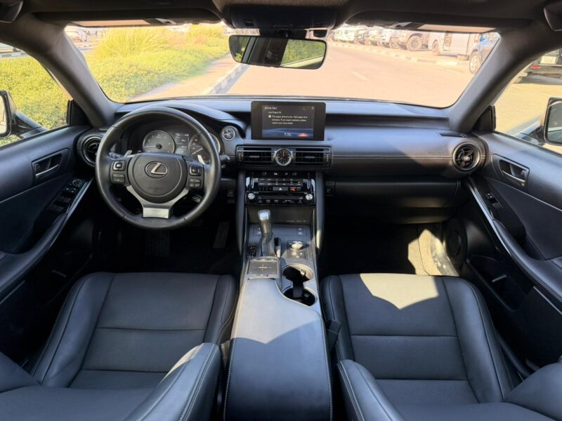 2024 LEXUS IS 300 3.5 Litres V6 Petrol Engine Black Sedan Automatic American Specs