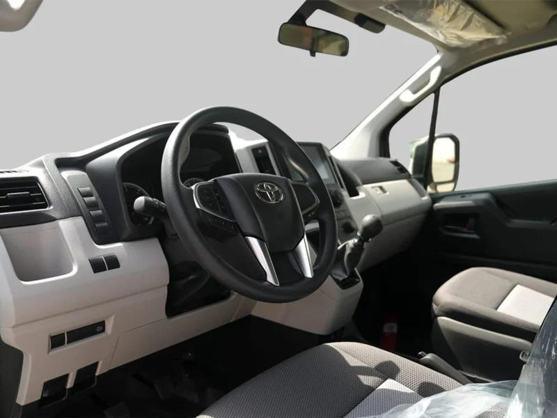 2026 Toyota Hiace High Roof 2.8 Litres 4 Cylinders Diesel Engine White Grey Manual GCC