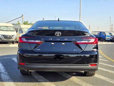 2026 Toyota Camry LE 2.5 Litres 4 Cylinders Hybrid Engine Black Beige Sedan GCC Specs