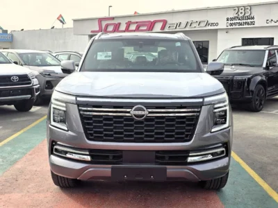 2026 Nissan Patrol LE Platinum City 3.5L Twin Turbo 6 Cylinders Petrol Engine Grey Tan SUV