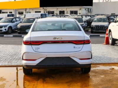 2025 BYD QIN PLUS DM-i 05 1.5L 4 Cylinder Plug-in Hybrid Engine White Sedan Chinese Specs