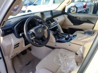 2026 Toyota Land Cruiser GXR 3.5 Litres 6 Cylinders Hybrid Engine White Beige SUV GCC