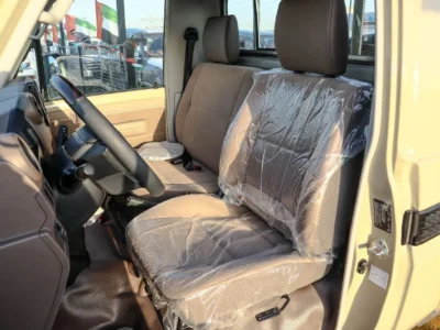 2025 Toyota Land Cruiser Pick Up Std 4.0L V6 Single Cab Utility Beige Pickup Truck GCC Specs
