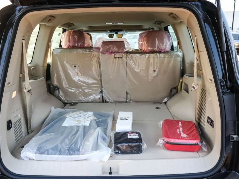 2026 Toyota Land Cruiser GXR 3.5 Litres 6 Cylinders Petrol Engine Black Beige SUV GCC