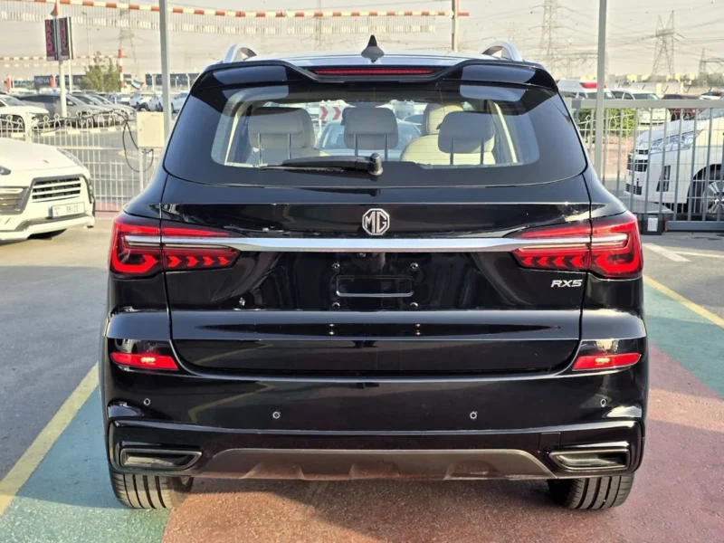 2025 MG RX5 Luxury 1.5 Litres 4 Cylinders Petrol Turbo Engine Black Tan SUV AT GCC Specs