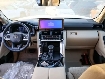 2025 Toyota Land Cruiser GXR 3.3 Litres 6 Cylinders Diesel Engine Black Beige SUV GCC