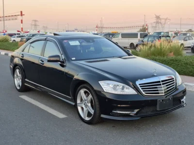 2012 Mercedes-Benz S-Class S 550 8 Cylinders Petrol Engine Black Sedan Japanese Specs