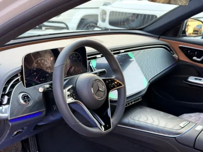 2025 Mercedes-Benz E-Class E 200 4 Cylinders Petrol Engine Grey Tan Sedan Korean Specs