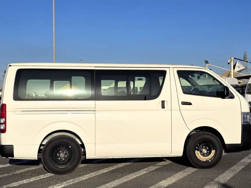 2026 Toyota Hiace Std Roof 15 Seater 2.7 Litres 4 Cylinders Petrol Engine White Grey Manual