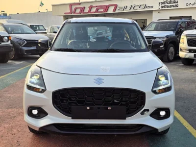 2026 Suzuki Swift GLX 1.2L 4 Cylinder Two Tone White Color with Black Roof Hatchback