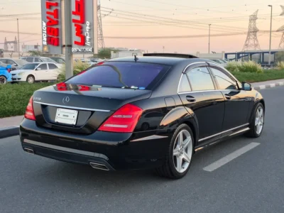 2012 Mercedes-Benz S-Class S 550 8 Cylinders Petrol Engine Black Sedan Japanese Specs