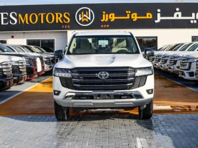 2026 Toyota Land Cruiser EXR 300 Series 4.0 Litres 6 Cylinders Petrol Engine White Beige SUV