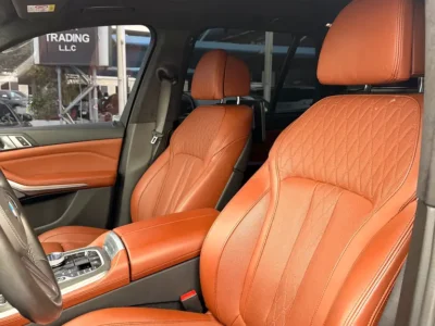 2021 BMW X5 M50i 8 Cylinders Petrol Engine Blue Brown SUV GCC Specs Automatic