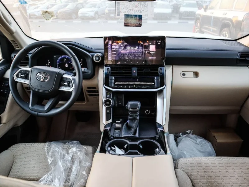 2026 Toyota Land Cruiser GXR 3.5 Litres 6 Cylinders Petrol Engine Black Beige SUV GCC