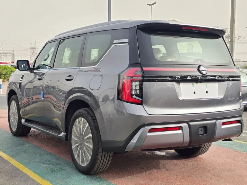 2026 Nissan Patrol LE Platinum City 3.5L Twin Turbo 6 Cylinders Petrol Engine Grey Tan SUV