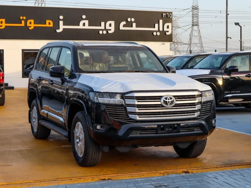 2025 Toyota Land Cruiser GXR 3.3 Litres 6 Cylinders Diesel Engine Black Beige SUV GCC