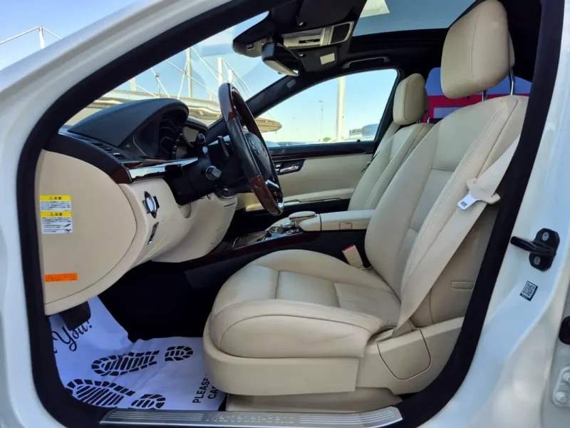 2011 Mercedes-Benz S-Class S 350 6 Cylinders Petrol Engine White Beige Sedan Japanese Specs