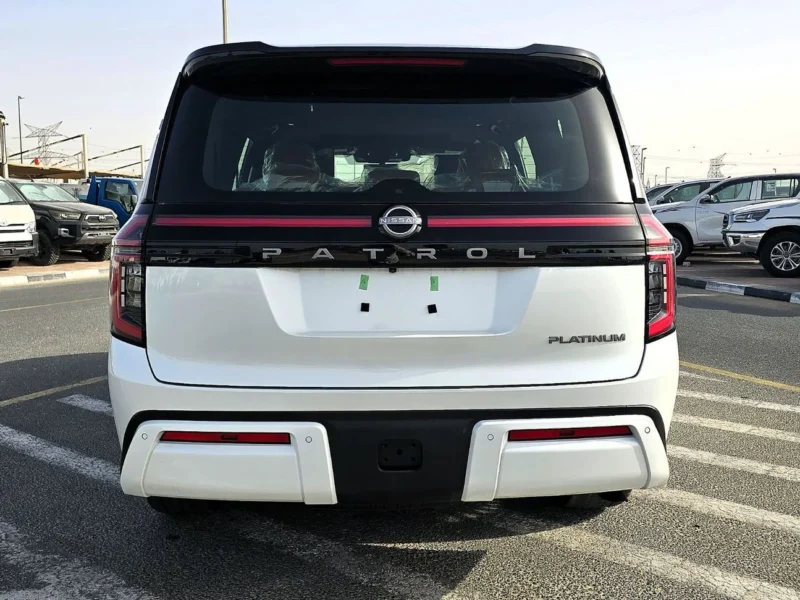 2026 Nissan Patrol LE Platinum City 3.5L Twin Turbo 6 Cylinders Petrol Engine White Tan SUV