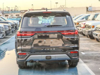 2025 Lexus LX700h 3.5 Litres V6 Twin-Turbo Hybrid Engine Black Orange SUV GCC Specs