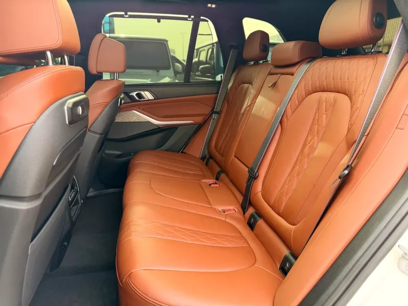 2025 BMW X5 M60i 8 Cylinders Petrol Engine White Brown SUV GCC Specs Automatic