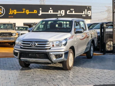 2026 Toyota Hilux DC MT 2.7 L 4-cylinder Petrol Dual VVT-i Engine Silver Red Pickup Truck GCC