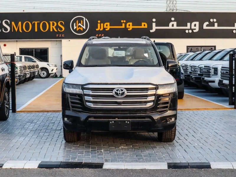2026 Toyota Land Cruiser GXR 3.5 Litres 6 Cylinders Petrol Engine Black Beige SUV GCC