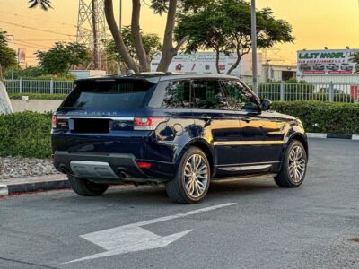 2017 Land Rover Range Rover HSE Sport 3.0 Litres V6 Petrol Engine Black SUV