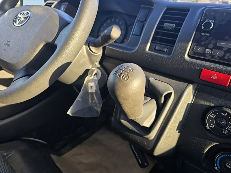 2026 Toyota Hiace Std Roof 15 Seater 2.7 Litres 4 Cylinders Petrol Engine White Grey Manual