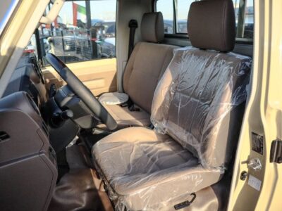 2025 Toyota Land Cruiser Pick Up Std 4.0L V6 Single Cab Utility Beige Pickup Truck GCC Specs