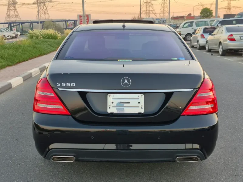 2012 Mercedes-Benz S-Class S 550 8 Cylinders Petrol Engine Black Sedan Japanese Specs
