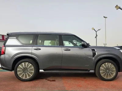 2026 Nissan Patrol LE Platinum City 3.5L Twin Turbo 6 Cylinders Petrol Engine Grey Tan SUV