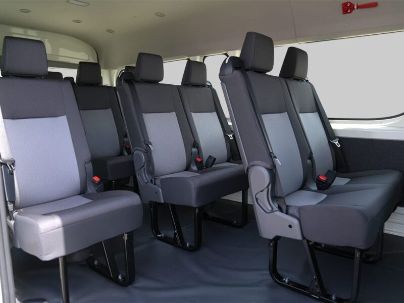 2026 Toyota Hiace High Roof 2.8 Litres 4 Cylinders Diesel Engine White Grey Manual GCC