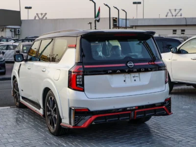 2026 Nissan Patrol NISMO 3.5 Litres Twin-Turbo 6 Cylinders Engine White Red SUV GCC