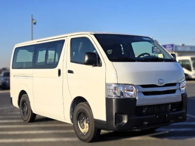 2026 Toyota Hiace Std Roof 15 Seater 2.7 Litres 4 Cylinders Petrol Engine White Grey Manual