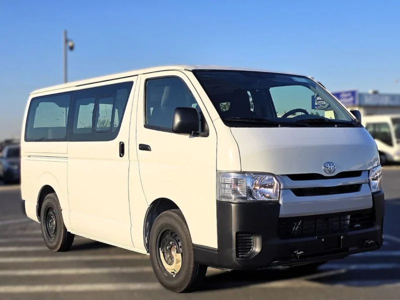 2026 Toyota Hiace Std Roof 15 Seater 2.7 Litres 4 Cylinders Petrol Engine White Grey Manual