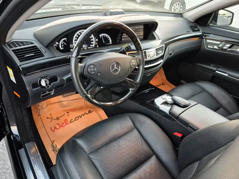 2012 Mercedes-Benz S-Class S 550 8 Cylinders Petrol Engine Black Sedan Japanese Specs