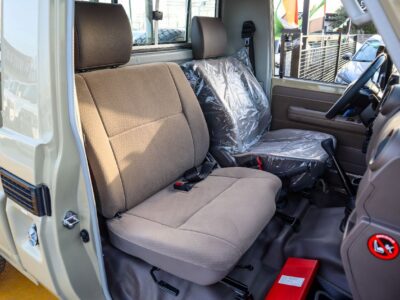 2025 Toyota Land Cruiser 70 Series Std 4.0L V6 Single Cab Utility Beige Pickup Truck GCC Specs