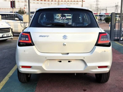 2026 Suzuki Swift GLX 1.2L 4 Cylinder Two Tone White Color with Black Roof Hatchback