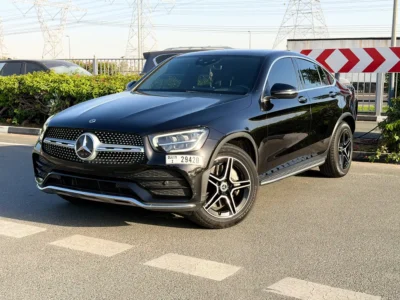 2020 Mercedes-Benz GLC Coupe GLC 300 AMG 4MATIC 4 Cylinders Engine Black Brown Coupe